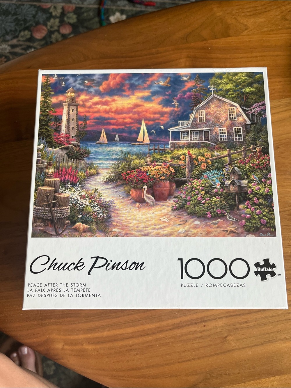 Buffalo Chuck Pinson 'Peace After the Storm' 1000-Piece Puzzle